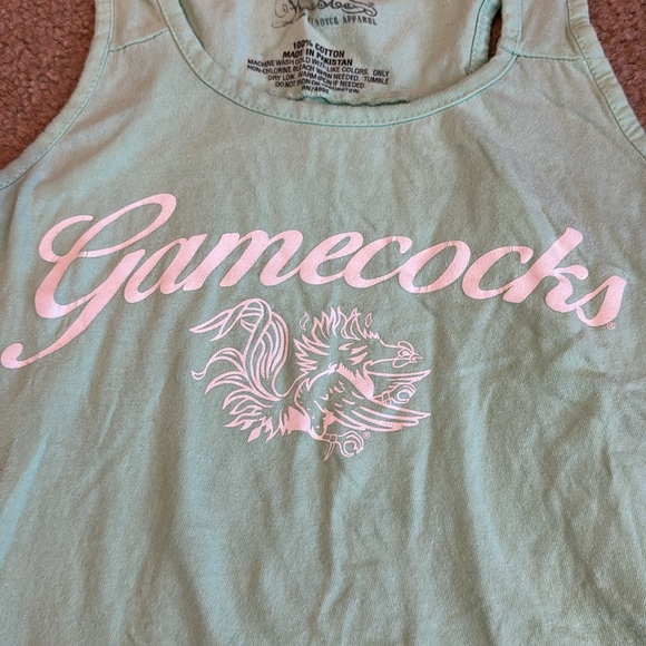Mint Gamecocks Razorback Tank - Picture 2 of 3